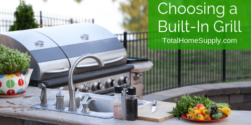 Choosing a built-in grill 